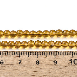 Fili di perline do vetro trasparente&nbsp;LS-GLAA-T032-T4mm-23