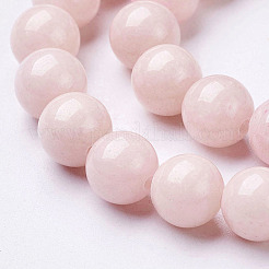 Chapelets de perles rondes en jade de Mashan naturelle&nbsp;X-G-D263-8mm-XS02