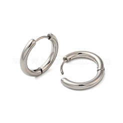 Серьги-кольца из нержавеющей стали 304&nbsp;LS-EJEW-P177-P-22