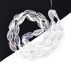 Гальванизируйте прозрачное стекло бисер нитей&nbsp;EGLA-N055-02