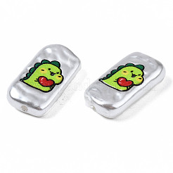Perles d'imitation en plastique ABS imprimées 3d&nbsp;KY-S163-434