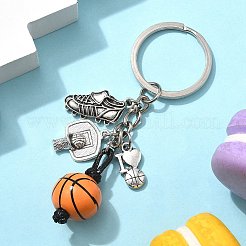 Брелок из сплава и дерева&nbsp;KEYC-JKC01187-02