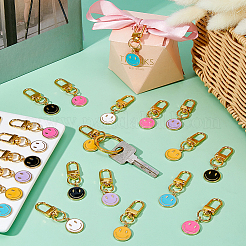 24 шт. 6 стильных эмалевых подвесных украшений из сплава&nbsp;KEYC-DC00047