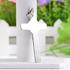 Крест распятие 304 нержавеющая сталь большие подвески&nbsp;STAS-M206-96AS