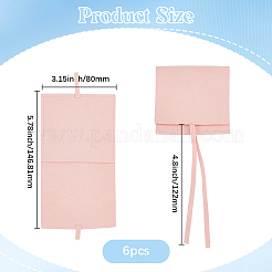 Sacchetti portaoggetti in microfibra&nbsp;LS-ABAG-WH20006-10B