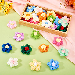 30 шт. 15 цвета хлопчатобумажные аксессуары для вязания вручную&nbsp;DIY-TA0012-97