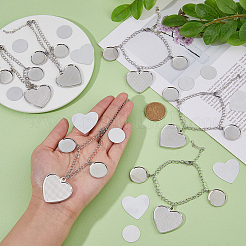 Набор для изготовления браслетов с подвесками из латуни и сплава «сделай сам»&nbsp;BJEW-DC00002