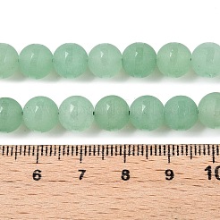 Mattierte natürliche weiße Jadeperlenstränge&nbsp;G-T138-8mm-209D