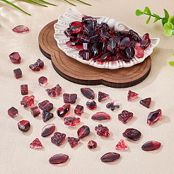 125 г прозрачных стеклянных бусин градиентного цвета&nbsp;GLAA-TA0003-58D