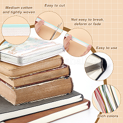 Повязки на голову из полиэстера в книжном переплете&nbsp;DIY-CP0010-87B