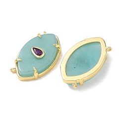 Gefärbt natürliche weiße Jade Anhänger&nbsp;KK-D289-12G