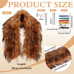 Col en fourrure de laine artificielle&nbsp;AJEW-PH0008-64A