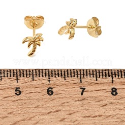 Pendientes de acero inoxidable 304 para mujer&nbsp;SA-CBA7062-25G