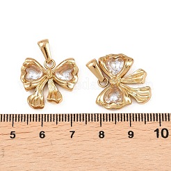 Подвески из нержавеющей стали 304 со стразами&nbsp;STAS-P438-18G