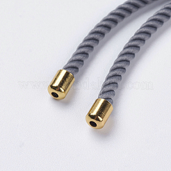 Création de bracelets à cordon torsadé en nylon&nbsp;X-MAK-F018-07G-RS