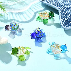 5 шт. 5-цветные подвески и дисплеи ручной работы в стиле лэмпворк&nbsp;LAMP-CJ0002-26