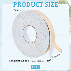 Forte nastro adesivo in schiuma eva per porte e finestre&nbsp;AJEW-WH0347-27B-01