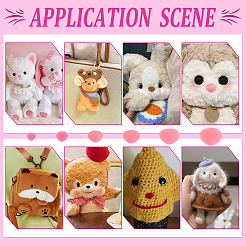 6 стиль треугольник ps пластик с гусиным пухом ремесло безопасный нос&nbsp;FIND-PH0027-33C