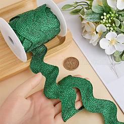 Лента из полиэстера с волнистой бахромой длиной 5 ярд.&nbsp;OCOR-GF0003-45A