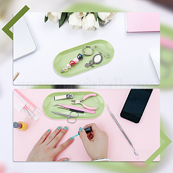 Kunststoff-Ablageschalen für Nagelstudios&nbsp;AJEW-CP0010-96A
