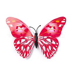 PVC Schmetterling Wanddekorationen&nbsp;DIY-WH0221-34