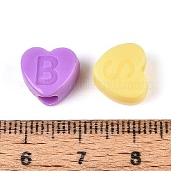 650-700 г 6 цвета непрозрачные акриловые бусины&nbsp;OACR-T029-81M