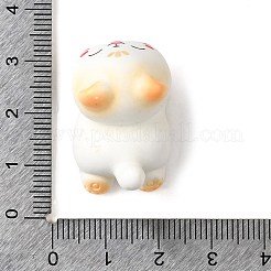 Decorazioni per esposizioni di sculture in resina di gatti volanti&nbsp;DJEW-V001-01E