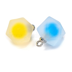 Подвески-многоугольники из матовой смолы&nbsp;RESI-U002-10