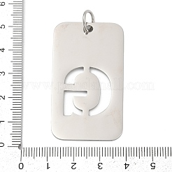 Ciondoli in acciaio inox 304&nbsp;LS-STAS-M115-01P-G