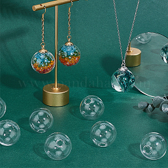 Runde mechanisierte Einloch-Kugelflaschen aus geblasenem Glas&nbsp;BLOW-PH0001-20D