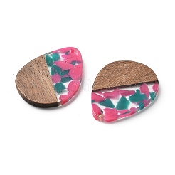 Подвески из смолы и ореха&nbsp;FIND-R051-04F