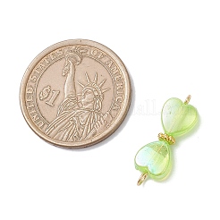 Подвески-коннекторы из прозрачного акрила цвета AB&nbsp;PALLOY-JF04434