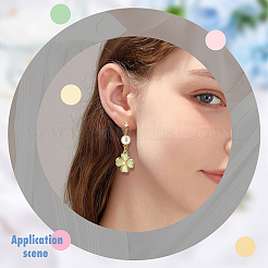 60 шт. 2-х размерный латунный шариковый гвоздик для серьги&nbsp;KK-PH0009-30