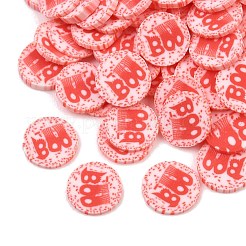 Cabochon in argilla polimerica fatti a mano di halloween&nbsp;CLAY-A007-08B