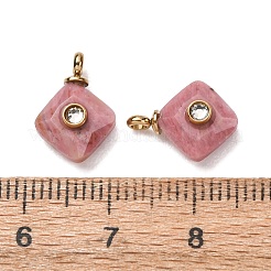 Colgantes naturales rhodonite&nbsp;STAS-C184-14A-02