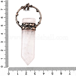 Большие подвески в форме меча из натуральных и синтетических смешанных драгоценных камней&nbsp;G-Q350-07