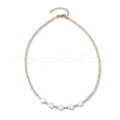 Perle di vetro collane&nbsp;NJEW-JN04721