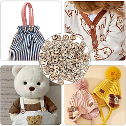 Подвески из неокрашенного дерева&nbsp;WOOD-BC0001-05