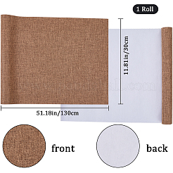 Tessuto di lino imitazione fai da te&nbsp;SENE-WH0003-37A-32
