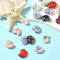 18 Stück 6 Farben handgefertigte Porzellanperlen für DIY-Armbandzubehör&nbsp;PORC-FS0001-24