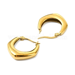 Orecchini a cerchio in acciaio inossidabile 304&nbsp;EJEW-K271-02C-G