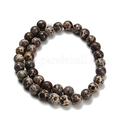 Нити бусин из натурального астроита и яшмы&nbsp;LS-G-H329-C02-10mm