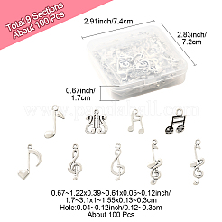 100 pièces pendentifs en alliage de style tibétain&nbsp;FIND-FS0003-85