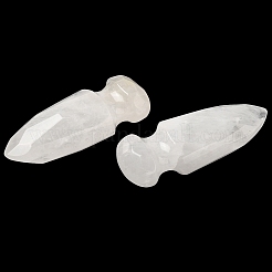 Натуральный кварцевый кристалл резной меч модель орнамент&nbsp;DJEW-C019-02D