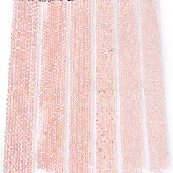 Стеклянные бусины с гальваническим покрытием &nbsp;LS-EGLA-A044-T8mm-L22