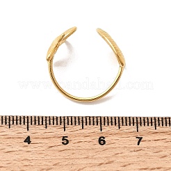 Кольца-манжеты из нержавеющей стали 304 для женщин&nbsp;RJEW-K313-16G