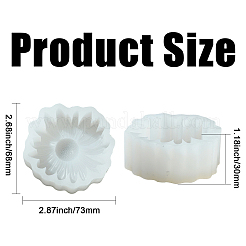 Stampi in silicone per candele aromaterapiche in resina a forma di fiore di margherita&nbsp;ST-CJ0043-071