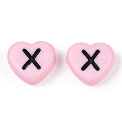 Непрозрачные акриловые бусины с горизонтальным отверстием&nbsp;SACR-Q126-04D