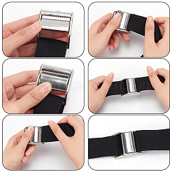 2 шт. пряжки с кулачковым рычагом из нержавеющей стали STAS-WR0001-05