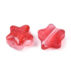 Прозрачные бусины из матового стекла&nbsp;X2-GLAA-NH0003-01I